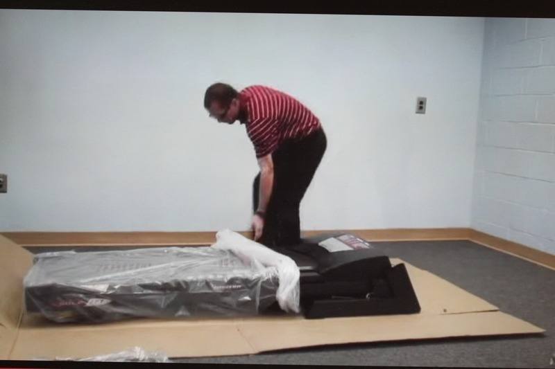 sole f63 treadmill assembly step 10